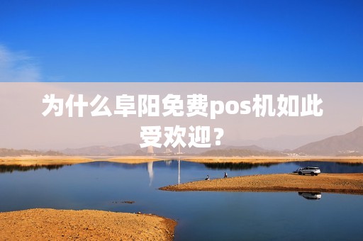 为什么阜阳免费pos机如此受欢迎？