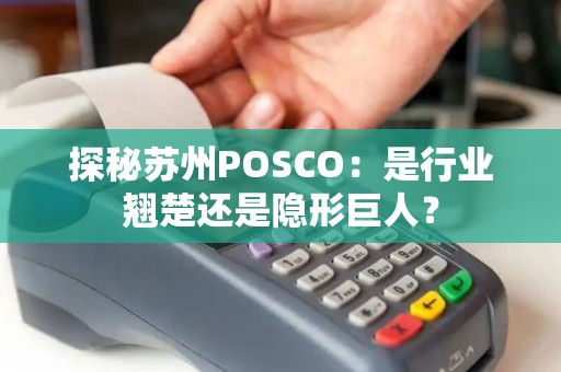 探秘苏州POSCO：是行业翘楚还是隐形巨人？