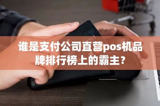 谁是支付公司直营pos机品牌排行榜上的霸主？