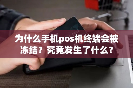 为什么手机pos机终端会被冻结？究竟发生了什么？