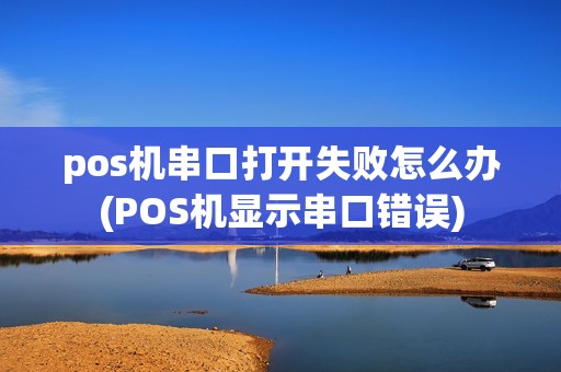 pos机串口打开失败怎么办(POS机显示串口错误)