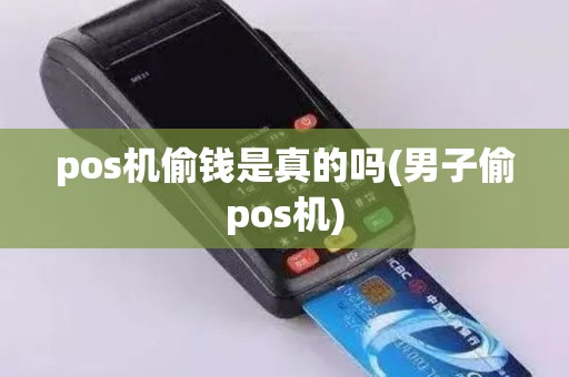 pos机偷钱是真的吗(男子偷pos机)