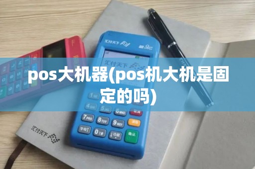 pos大机器(pos机大机是固定的吗)