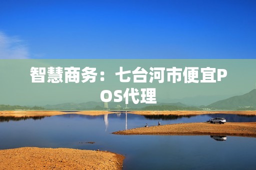 智慧商务：七台河市便宜POS代理