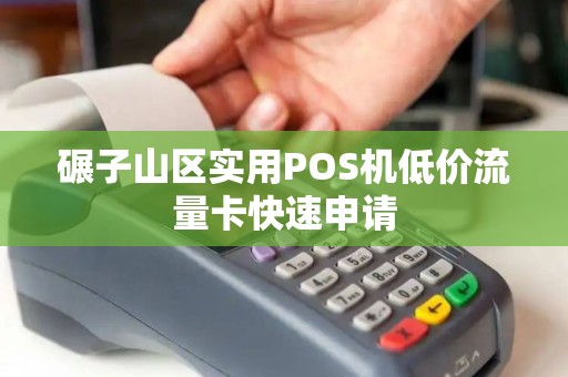 碾子山区实用POS机低价流量卡快速申请
