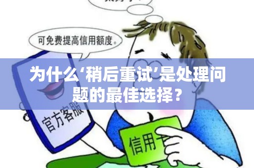 为什么‘稍后重试’是处理问题的最佳选择？