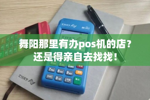 舞阳那里有办pos机的店？还是得亲自去找找！