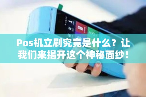 Pos机立刷究竟是什么？让我们来揭开这个神秘面纱！