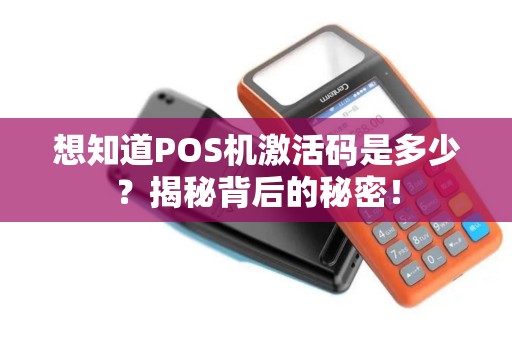 想知道POS机激活码是多少？揭秘背后的秘密！
