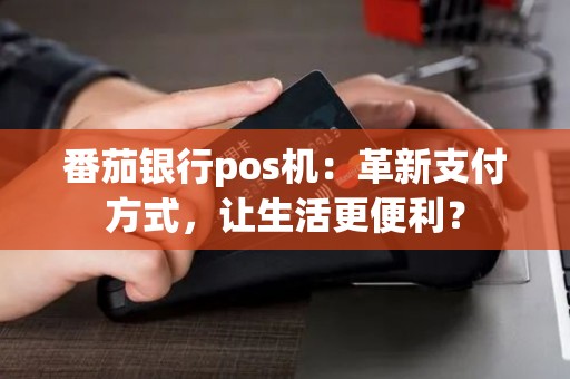 番茄银行pos机：革新支付方式，让生活更便利？