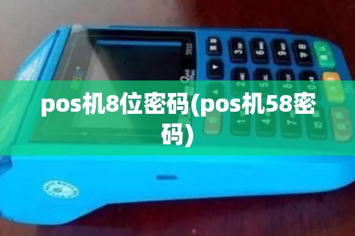 pos机8位密码(pos机58密码)