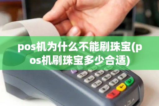 pos机为什么不能刷珠宝(pos机刷珠宝多少合适)
