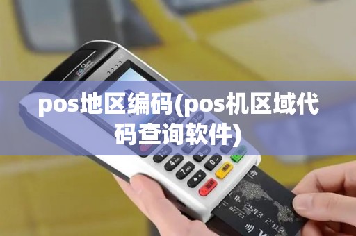 pos地区编码(pos机区域代码查询软件)