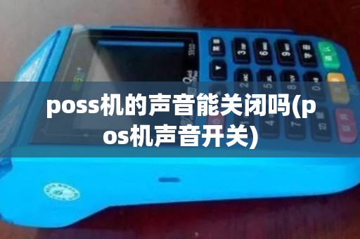 poss机的声音能关闭吗(pos机声音开关)