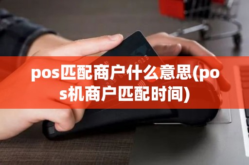 pos匹配商户什么意思(pos机商户匹配时间)