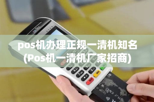 pos机办理正规一清机知名(Pos机一清机厂家招商)