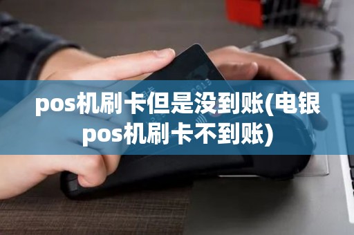 pos机刷卡但是没到账(电银pos机刷卡不到账)