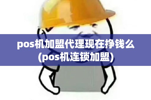 pos机加盟代理现在挣钱么(pos机连锁加盟)