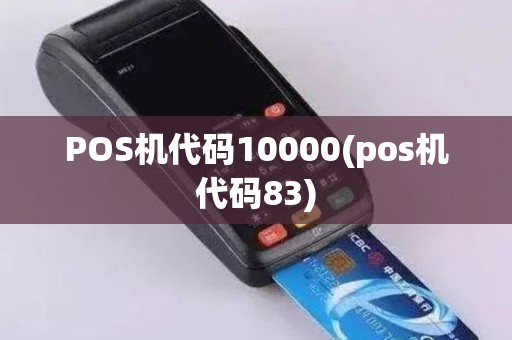 POS机代码10000(pos机代码83)