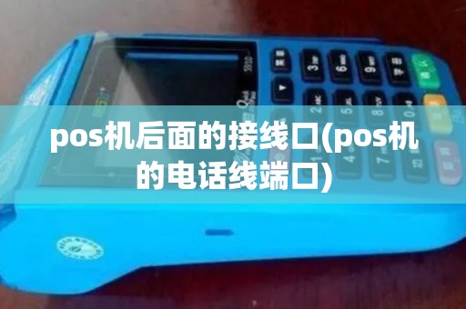pos机后面的接线口(pos机的电话线端口)