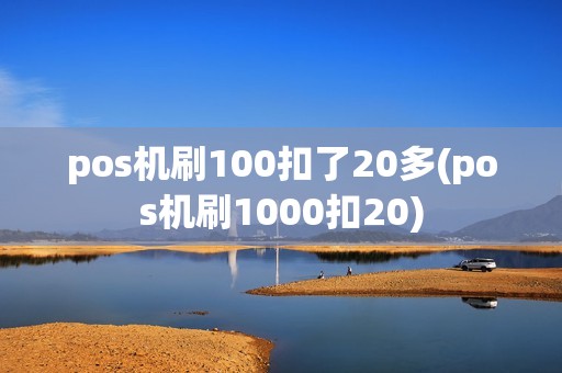 pos机刷100扣了20多(pos机刷1000扣20)