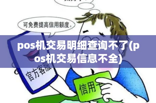 pos机交易明细查询不了(pos机交易信息不全)