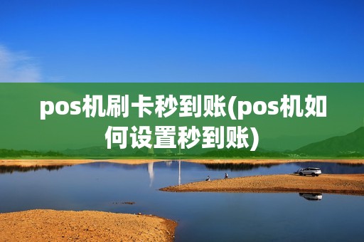 pos机刷卡秒到账(pos机如何设置秒到账)
