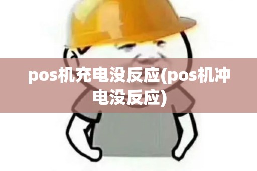 pos机充电没反应(pos机冲电没反应)