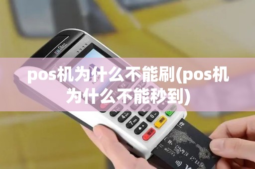 pos机为什么不能刷(pos机为什么不能秒到)