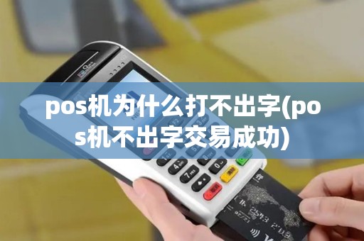 pos机为什么打不出字(pos机不出字交易成功)