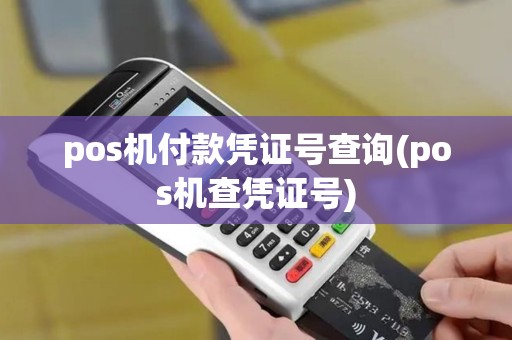 pos机付款凭证号查询(pos机查凭证号)