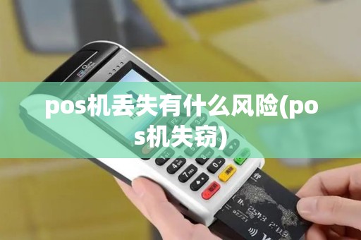 pos机丢失有什么风险(pos机失窃)