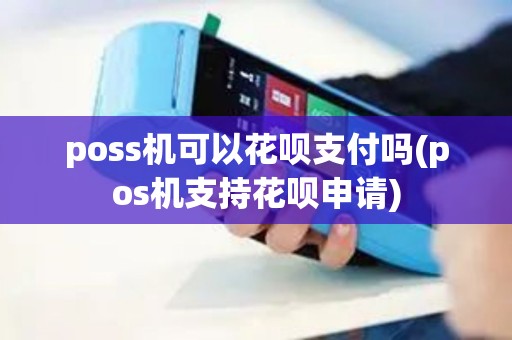 poss机可以花呗支付吗(pos机支持花呗申请)