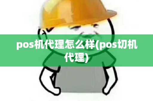 pos机代理怎么样(pos切机代理)