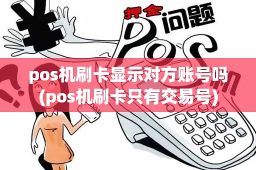 pos机刷卡显示对方账号吗(pos机刷卡只有交易号)