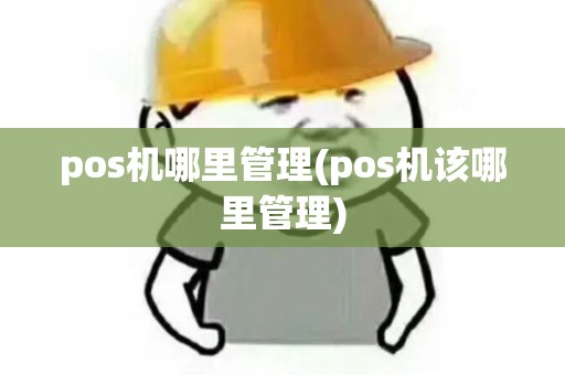 pos机哪里管理(pos机该哪里管理)