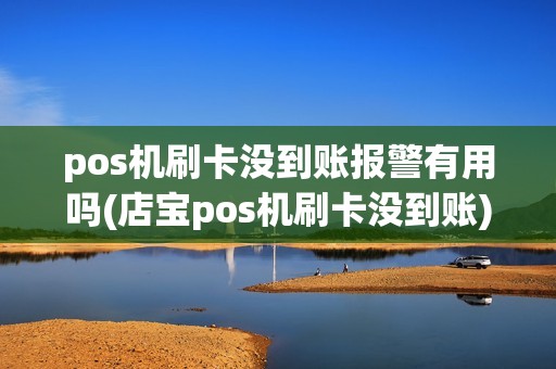 pos机刷卡没到账报警有用吗(店宝pos机刷卡没到账)