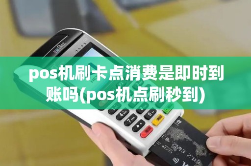 pos机刷卡点消费是即时到账吗(pos机点刷秒到)