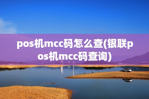 pos机mcc码怎么查(银联pos机mcc码查询)