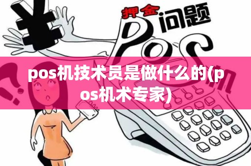 pos机技术员是做什么的(pos机术专家)
