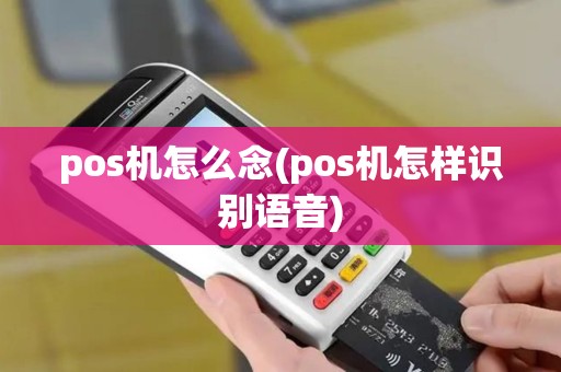 pos机怎么念(pos机怎样识别语音)