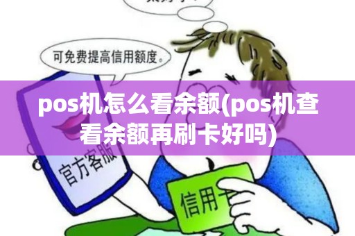 pos机怎么看余额(pos机查看余额再刷卡好吗)