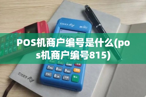 POS机商户编号是什么(pos机商户编号815)