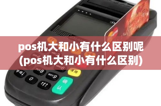 pos机大和小有什么区别呢(pos机大和小有什么区别)