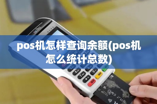 pos机怎样查询余额(pos机怎么统计总数)