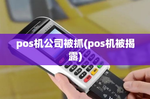 pos机公司被抓(pos机被揭露)