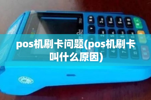 pos机刷卡问题(pos机刷卡叫什么原因)