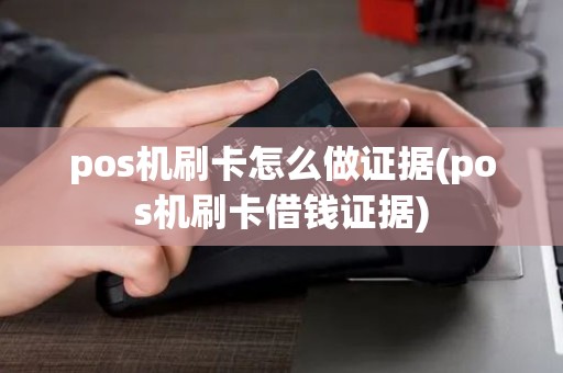 pos机刷卡怎么做证据(pos机刷卡借钱证据)