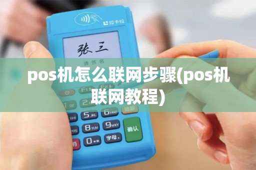 pos机怎么联网步骤(pos机联网教程)