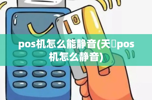 pos机怎么能静音(天喩pos机怎么静音)